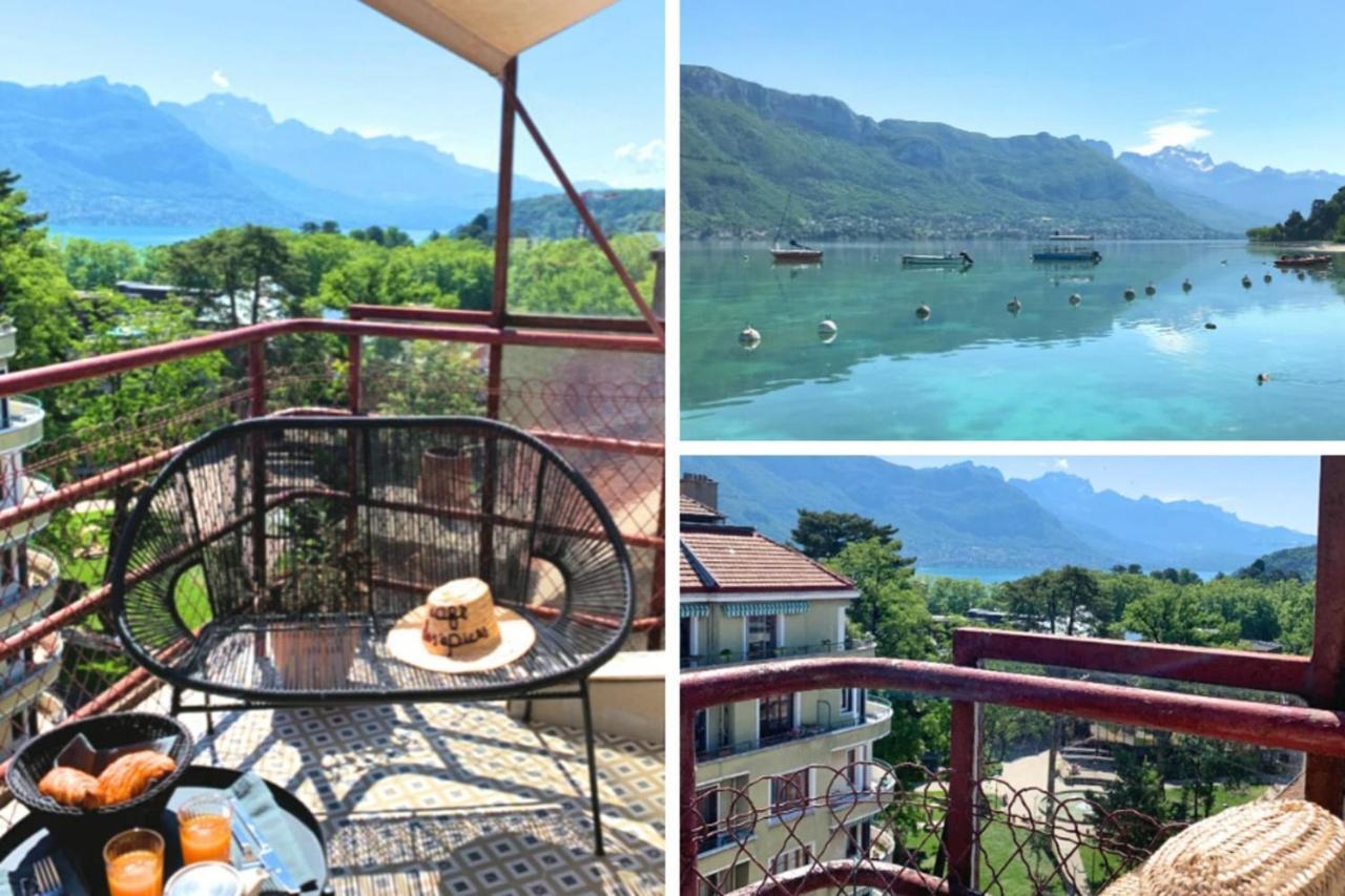 Up There "Apartment 200M From The Lake Terrace Lake View Annecy Exterior photo